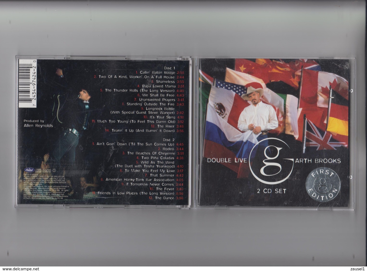 Garth Brooks - Double Live - Limited First Edition - 2 Original CDs - Country & Folk