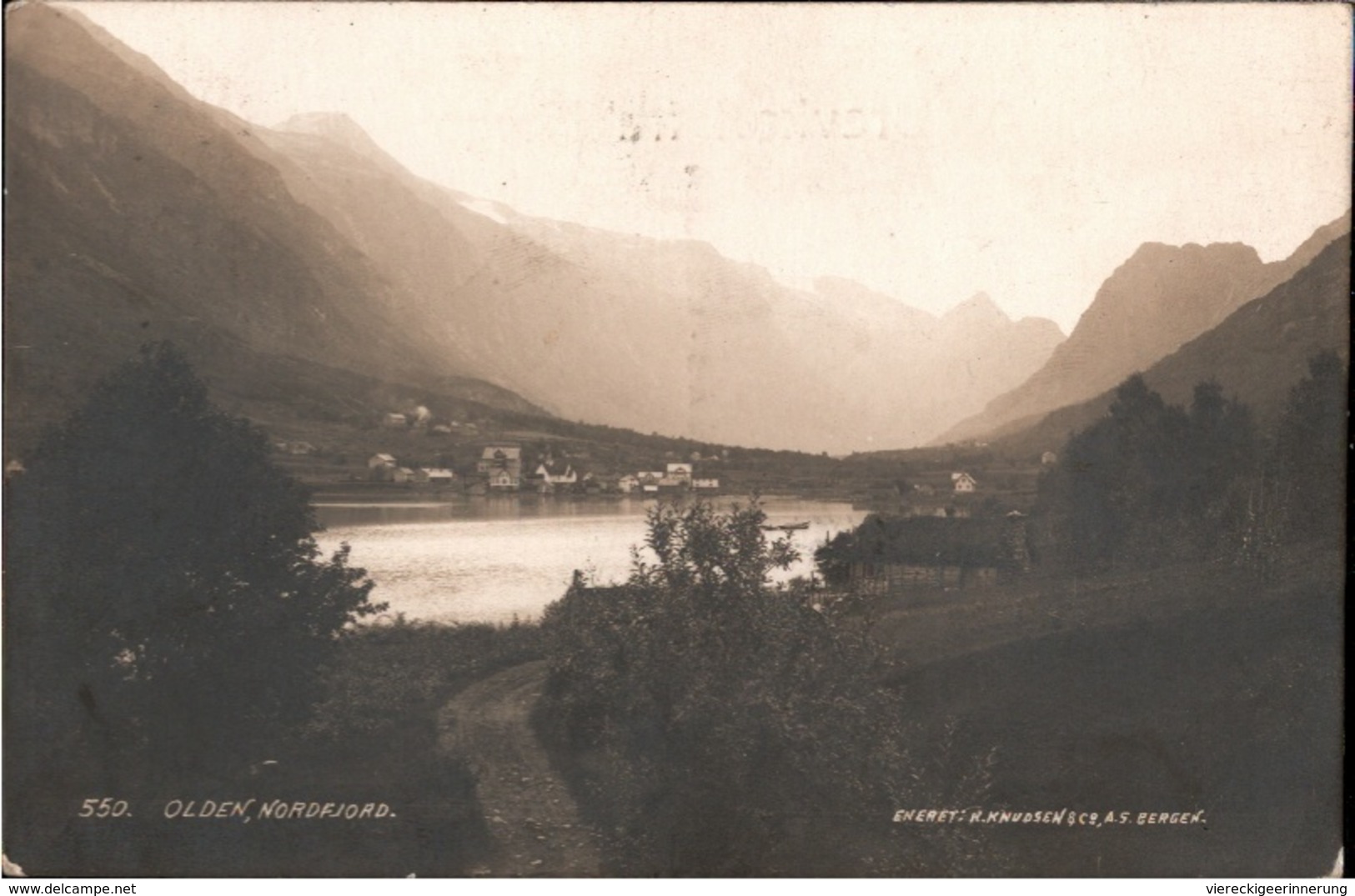 ! Alte Ansichtskarte Aus Olden, Nordfjord, Norwegen, Norway, Norge, 1926, - Norvegia