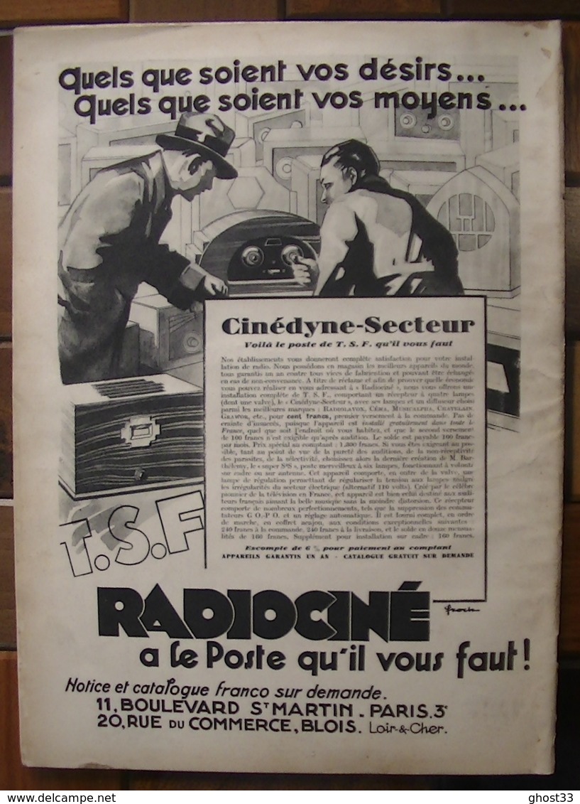 LE MIROIR DU MONDE - N°116 - 21 Mai 1932 - 23 scans - Fils Lindbergh / Leptis Magna / Gaby Morlay / Guides de Montagnes