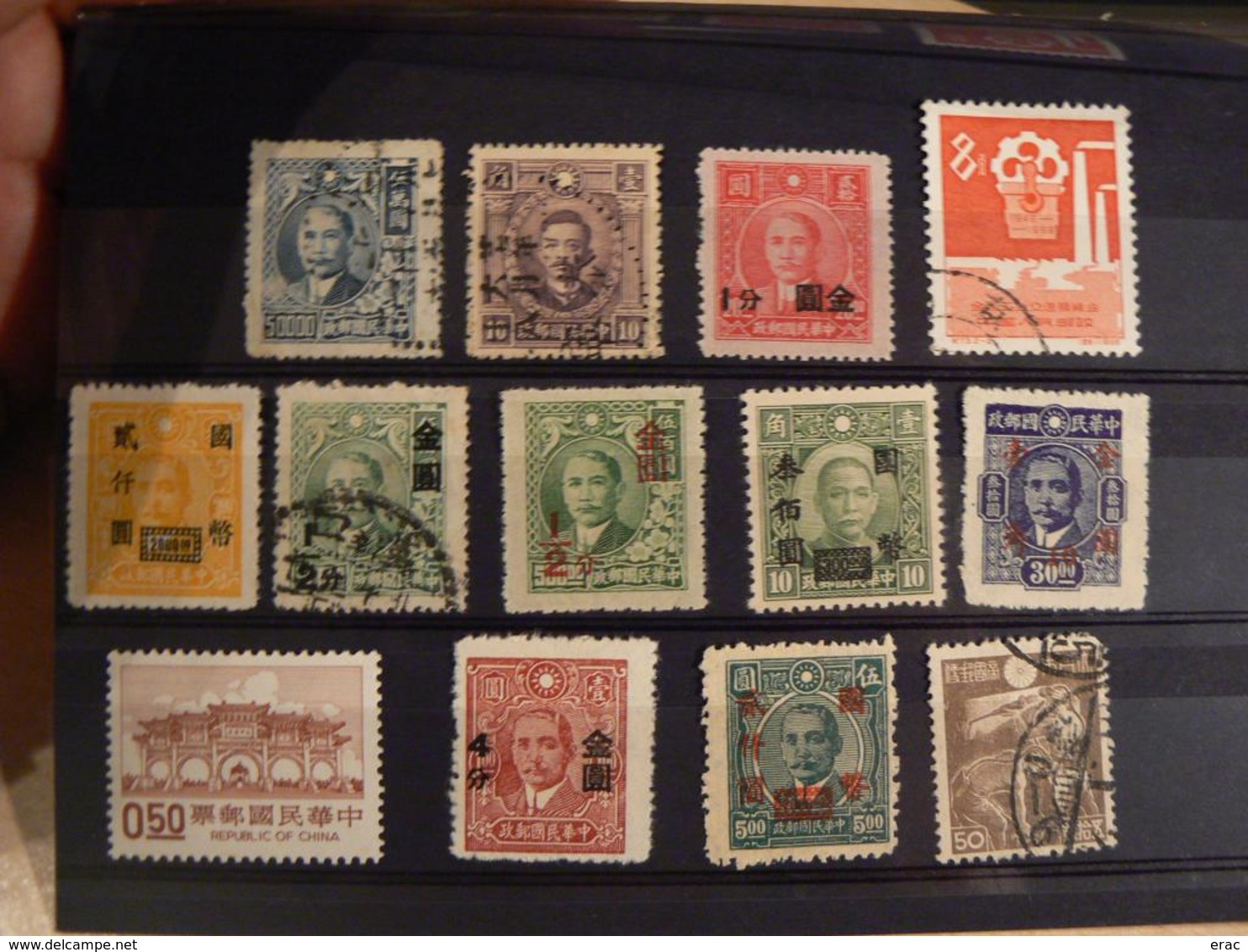 CHINE dont Chine impériale - Lot de timbres anciens et récents - Neufs et oblitérés - Cote +++