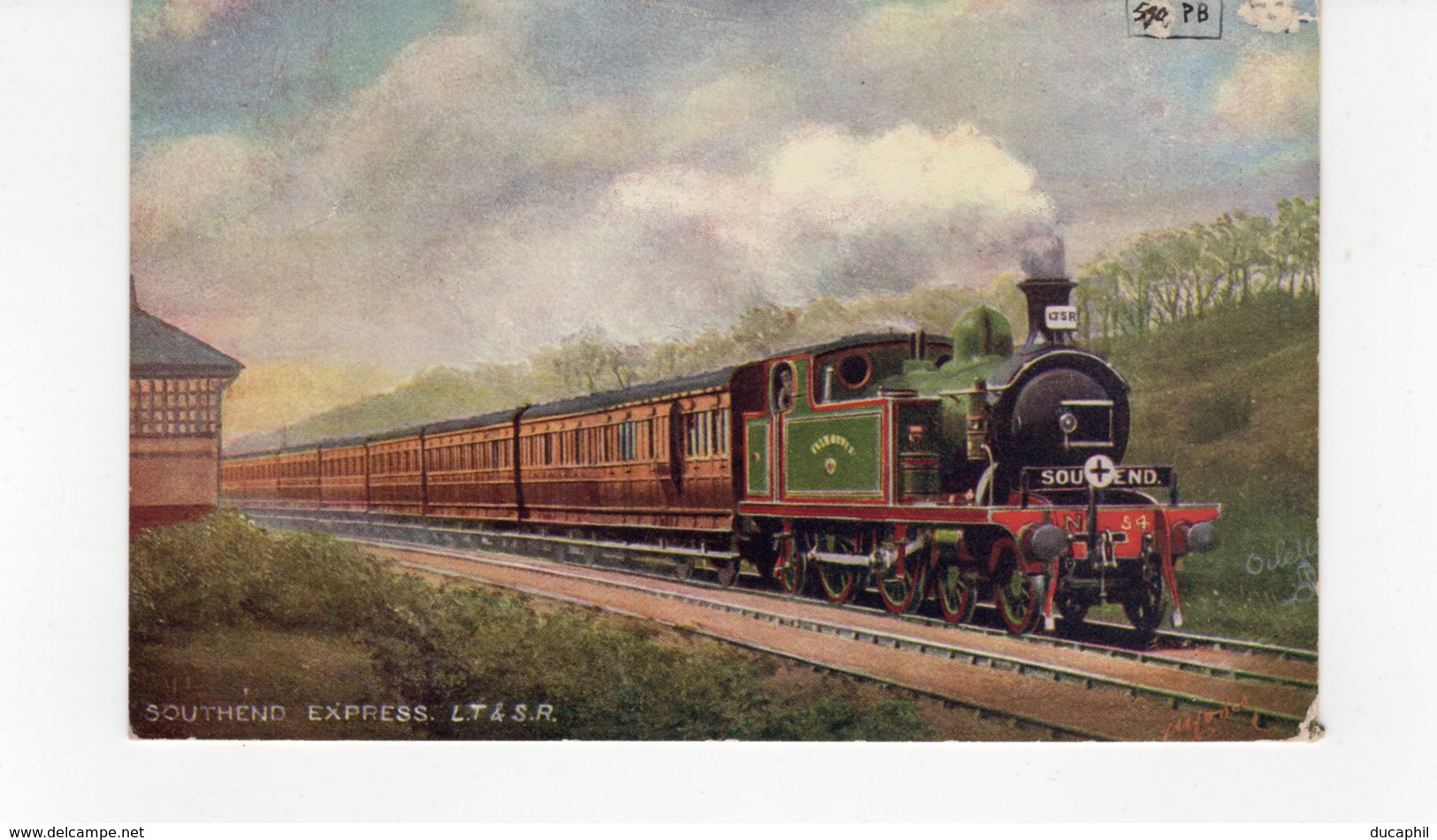LES LOCOMOTIVES  (Royaume-Uni) SOUTHEND EXPRESS L.T.&S.R. - Eisenbahnen