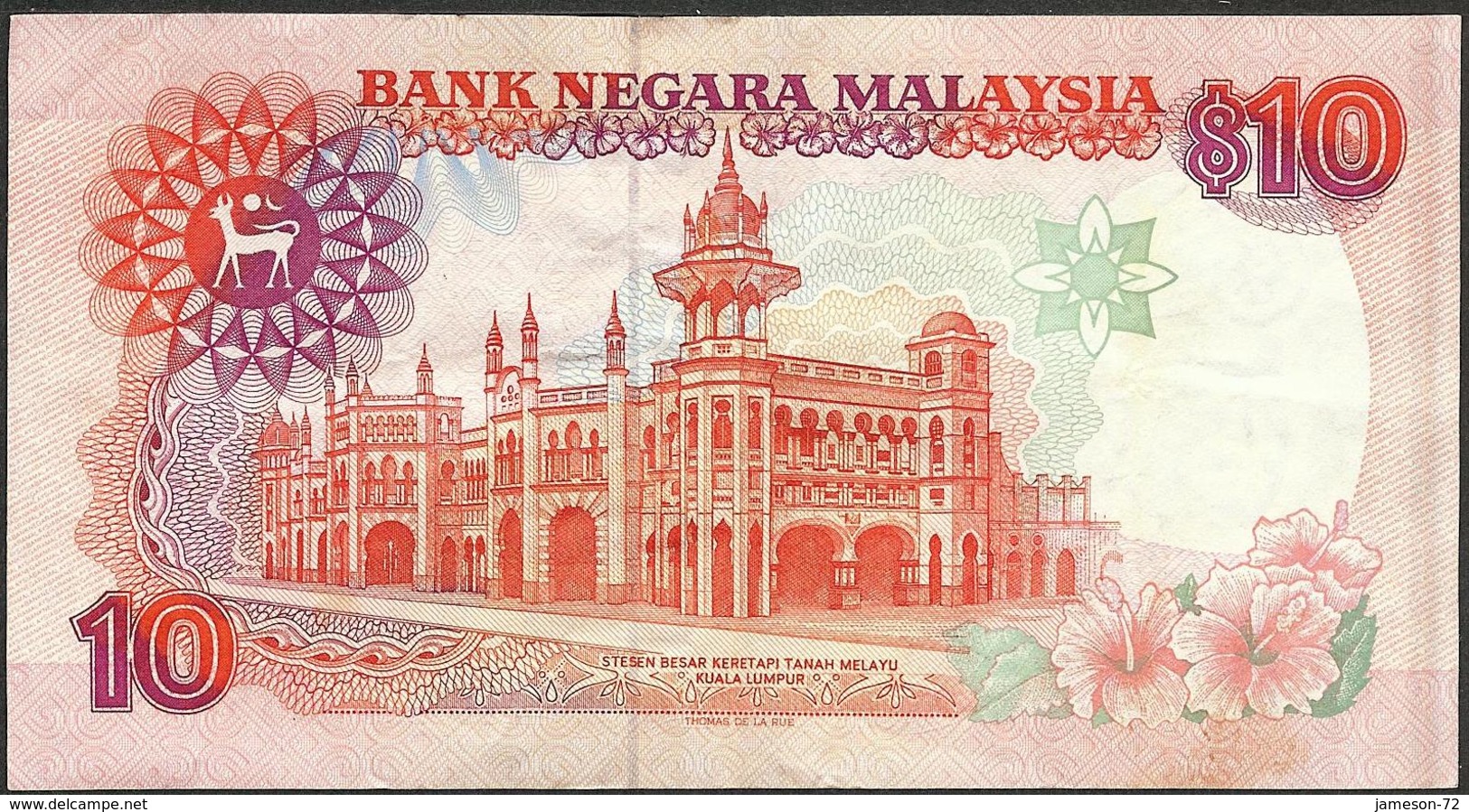 MALAYSIA - 10 Ringgit ND (1989) P# 29 Asia Banknote - Edelweiss Coins - Malaysia