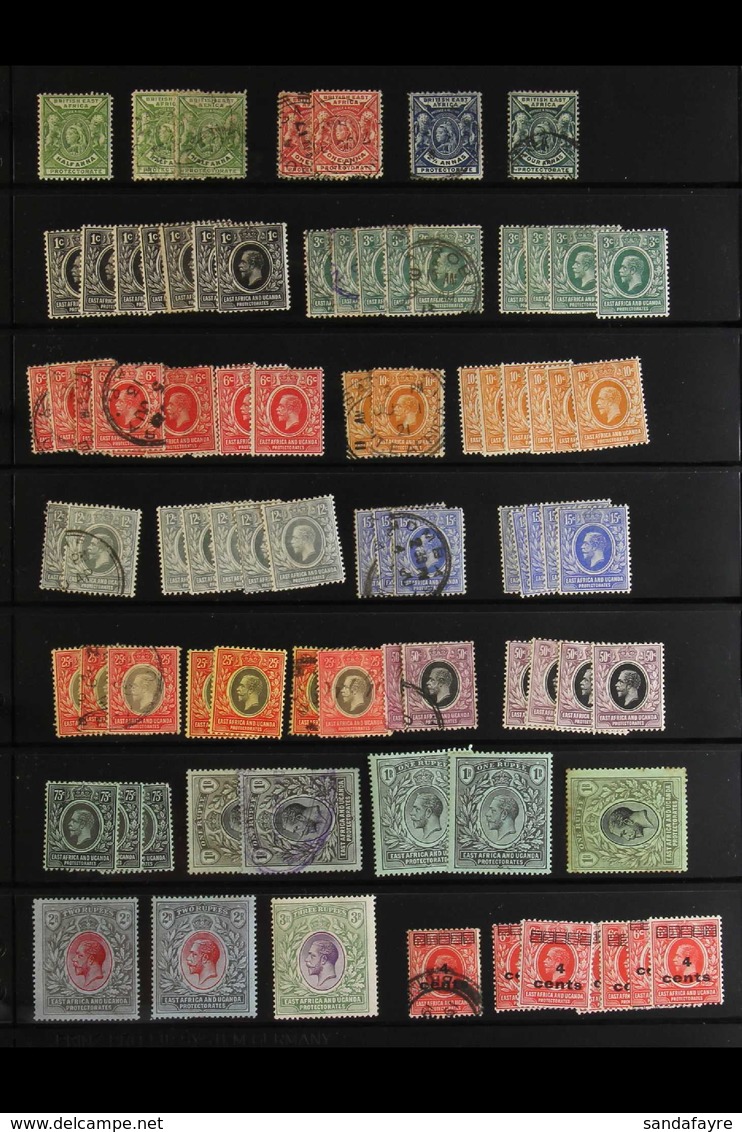 EAST AFRICA COLLECTION / ACCUMULATION Containing Mint & Used And Better Stamps Throughout, Briefly We See British East A - Sonstige & Ohne Zuordnung