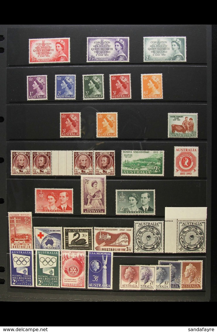 1953-65 MINT "STERLING" COLLECTION WITH MULTIPLES. An Attractive, Highly Complete Collection (mostly Never Hinged), Pres - Other & Unclassified