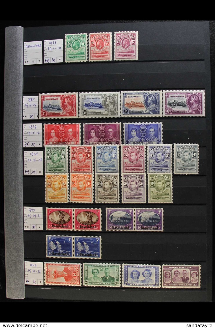 1933-65 FINE MINT COLLECTION We See 1935 Silver Jubilee Set, 1938 KGVI Defins Set, 1954-8 QEII Defins Set, Few 1961 Surc - Andere & Zonder Classificatie