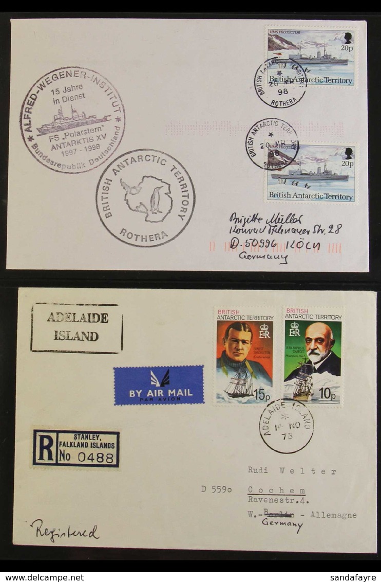 1973-2001  INCREDIBLE SPECIAL COVERS COLLECTION A Magnificent All Different Collection Of Special Expedition And Researc - Andere & Zonder Classificatie