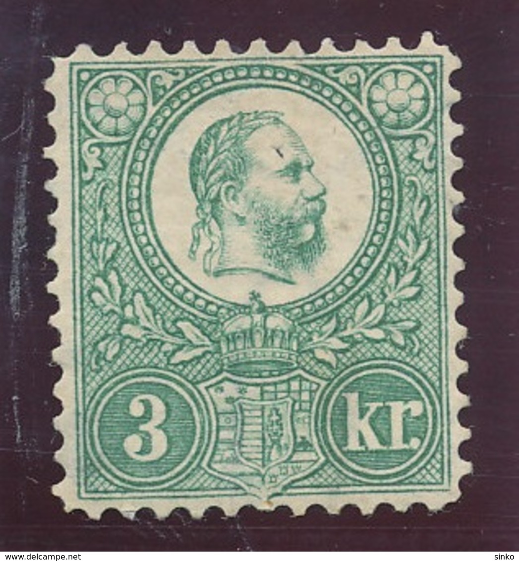 1883. Newprint 3kr. Stamp - Unused Stamps