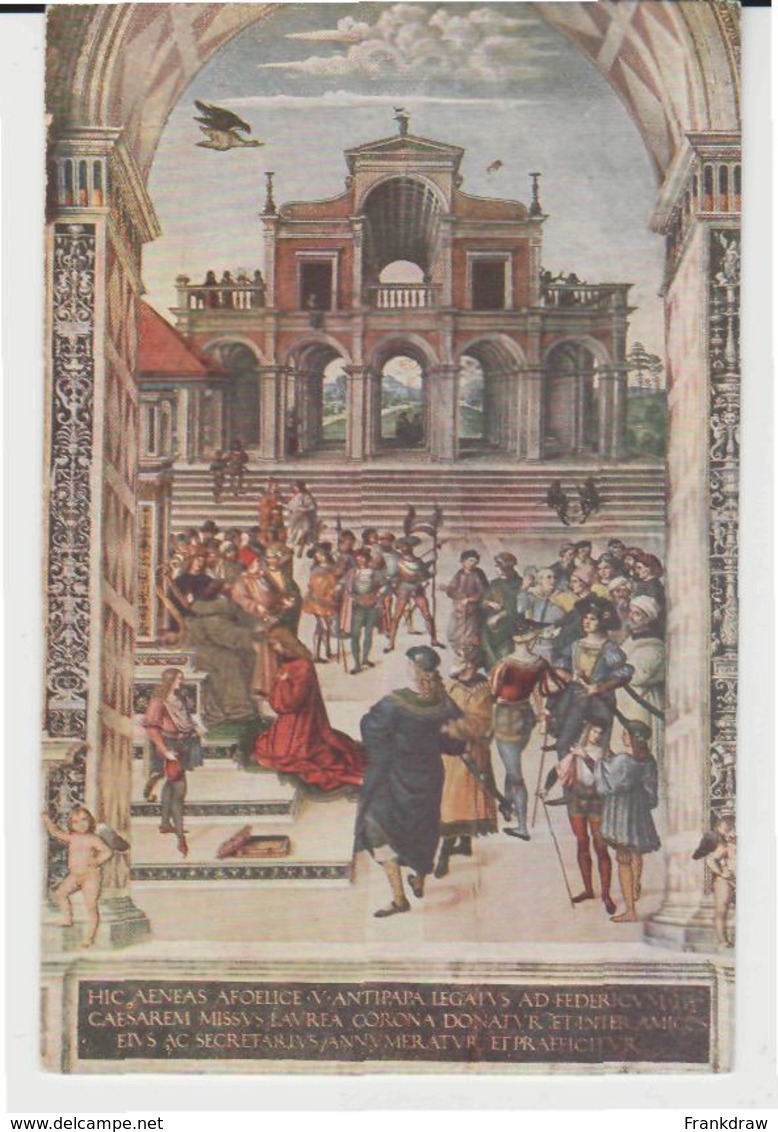 Postcard - Siena - Library Of The Dome - Pinturicchio, Frederick 3rd - Unused Very Good - Unclassified