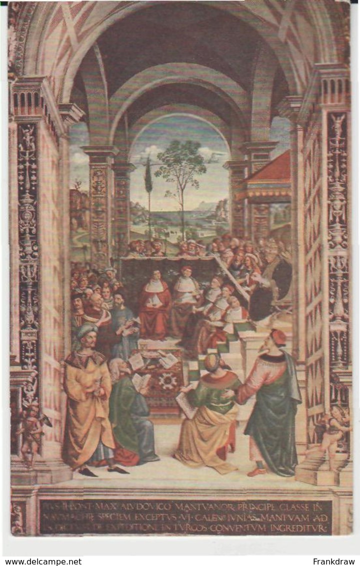 Postcard - Siena - Library Of The Dome - Pinturicchio, Eneas Piccolomini Holds A Congress - Unused Very Good - Unclassified