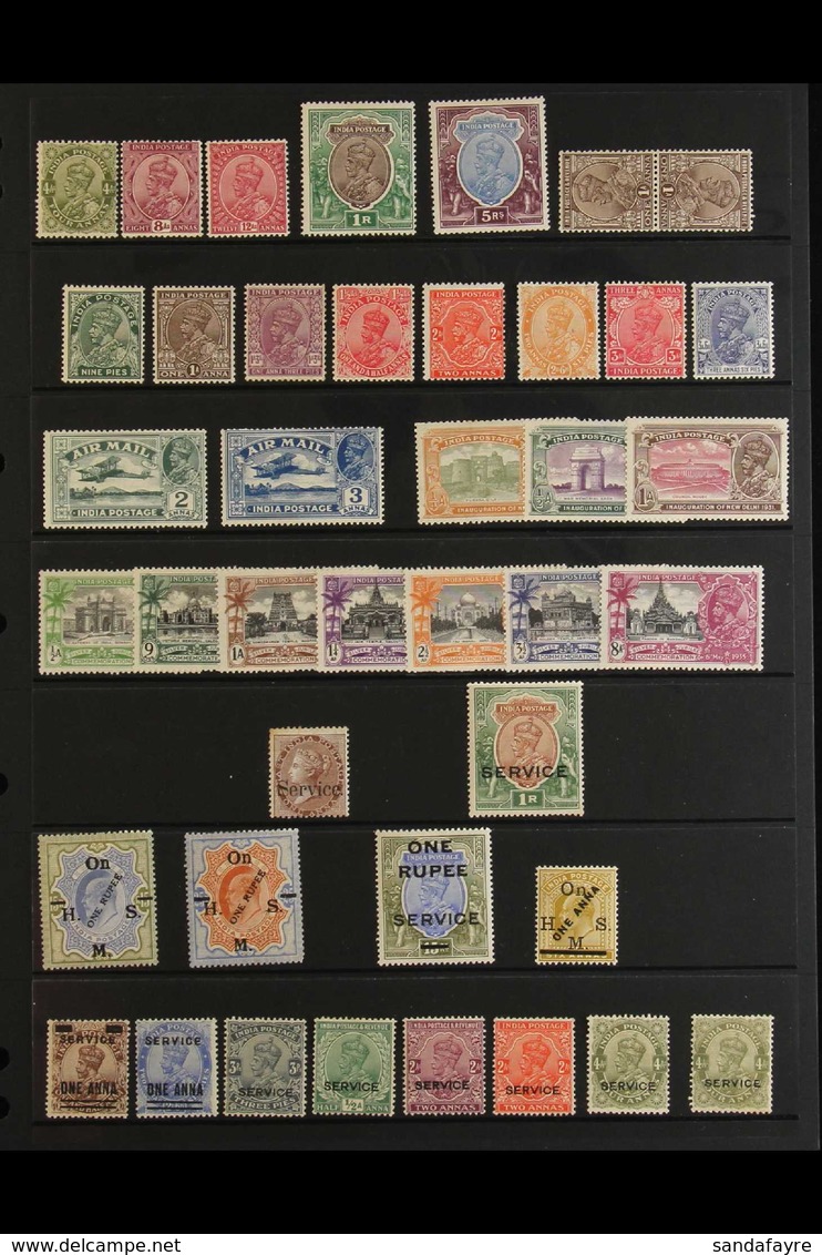 QV TO KGV FINE MINT COLLECTION All Different (including A Few Shades). Includes 1865 ½a, 1882-90 Set To 4a, 1900-02 Set, - Andere & Zonder Classificatie