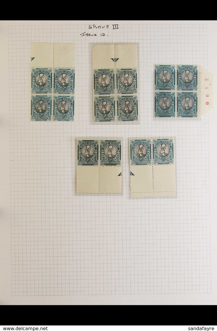 1933-54 HYPHENATED PICTORIAL DEFINITIVES - MINT COLLECTION Presented By Value, Across Two Volumes With Many Different Pr - Ohne Zuordnung