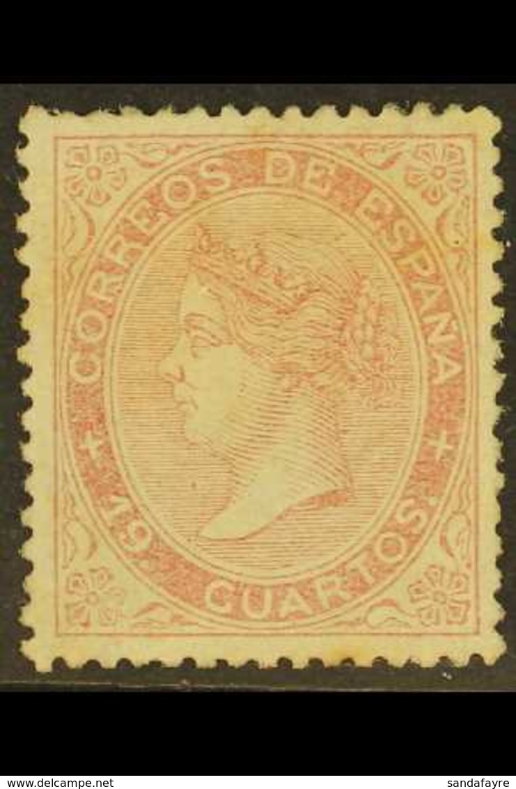 1867 19c Pale Rose Isabella, Perf 14, SG 102 Or Michel 83, Unused Without Gum, Cat £1500. For More Images, Please Visit  - Other & Unclassified