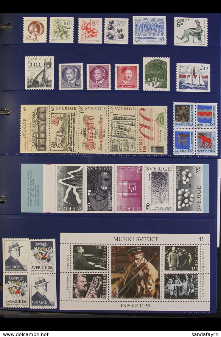 1983-1994 COLLECTION IN AN ALBUM Includes Never Hinged Mint Stamps And Miniature Sheets, A Range Of Covers And Cards, Ma - Other & Unclassified