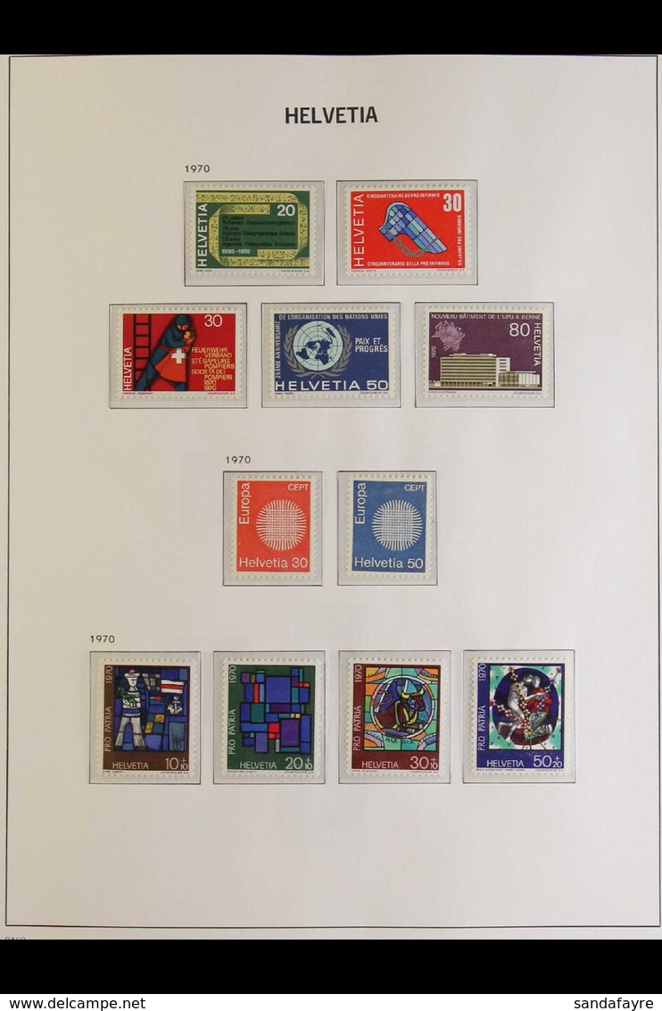 1970-79 NHM COMPLETE DECADE COLLECTION. A Complete, Never Hinged Mint Collection Presented On Dedicated Hingeless Pages, - Autres & Non Classés