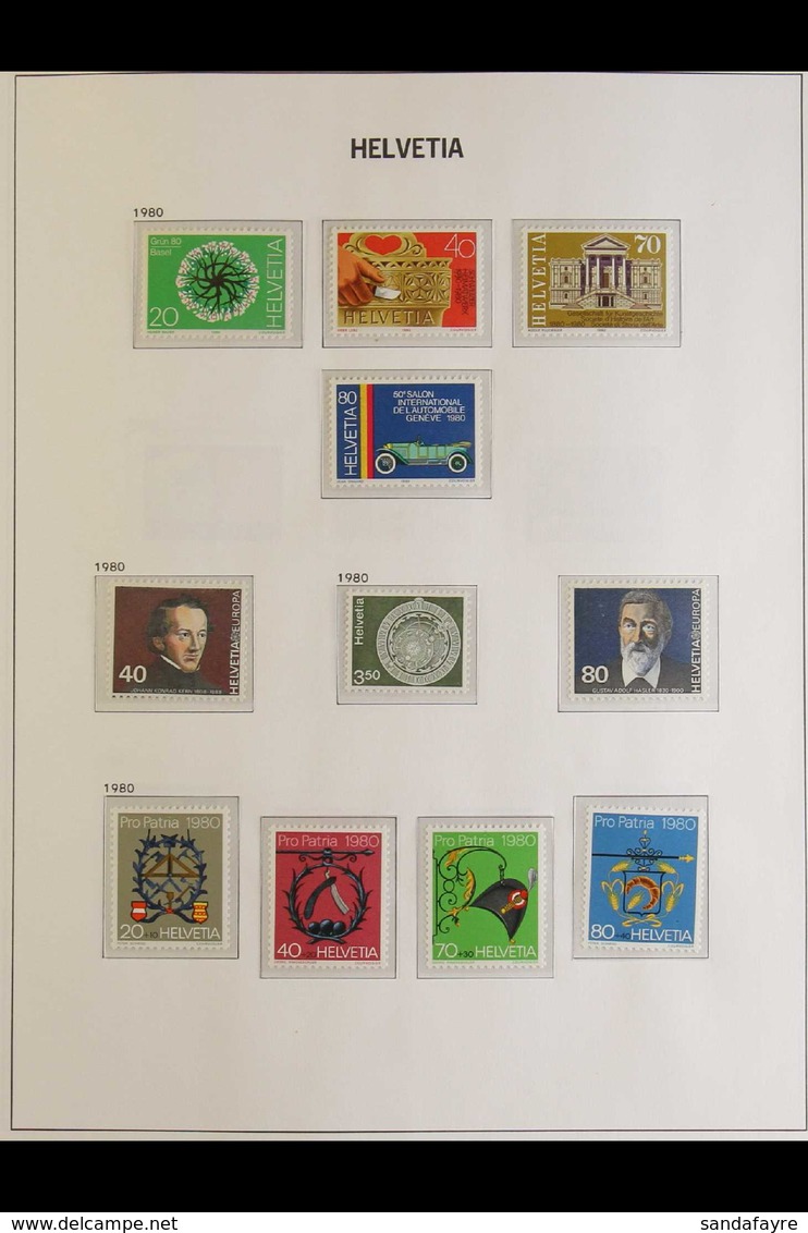 1980-89 NHM COMPLETE DECADE COLLECTION. A Complete, Never Hinged Mint Collection Presented On Dedicated Hingeless Pages, - Sonstige & Ohne Zuordnung