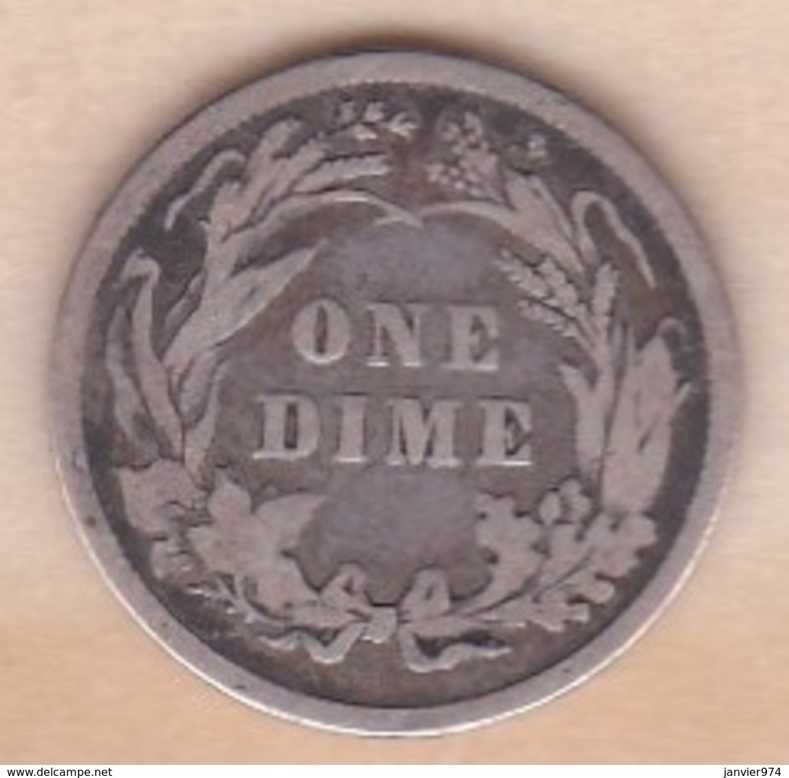 Etats-Unis. One Dime 1893 , Barber, En Argent - 1892-1916: Barber