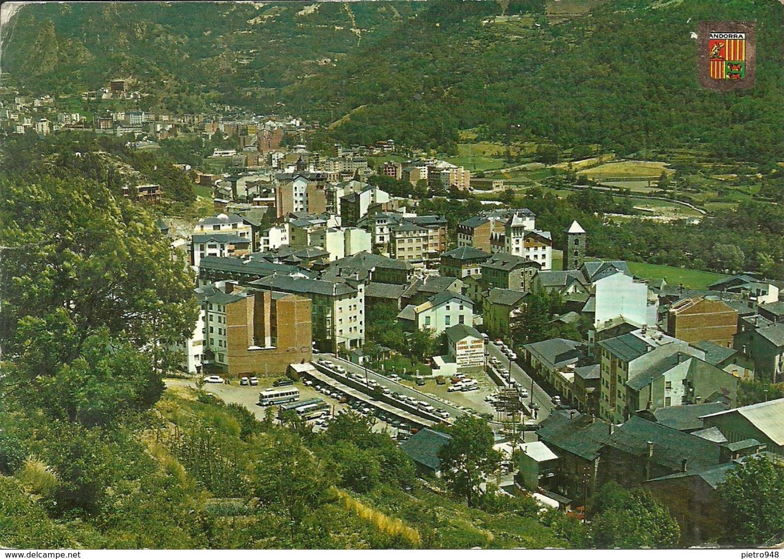 Valls D'Andorra (Andorra La Vella) Veduta Aerea, Aerial View, Vue Aerienne, Luftansicht - Andorra