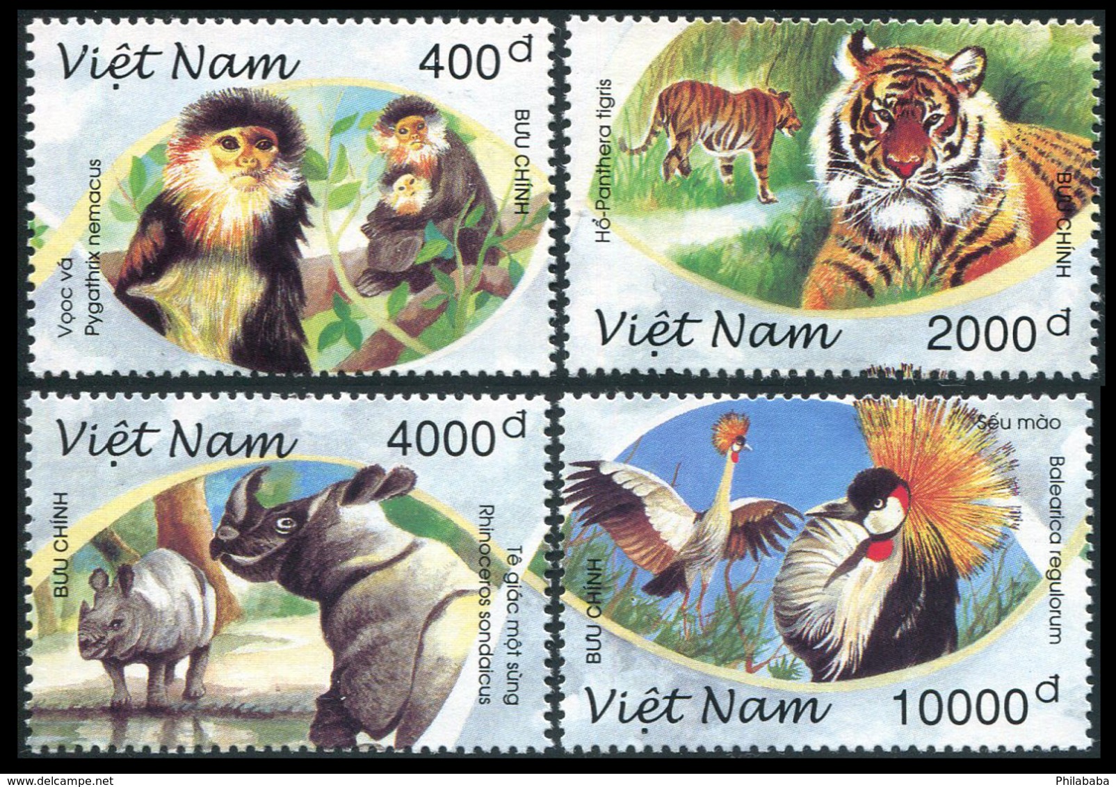 SOUTH VIETNAM 1996  YT N° 1658-1661 **  Mi# 2813-2816 MNH - Vietnam