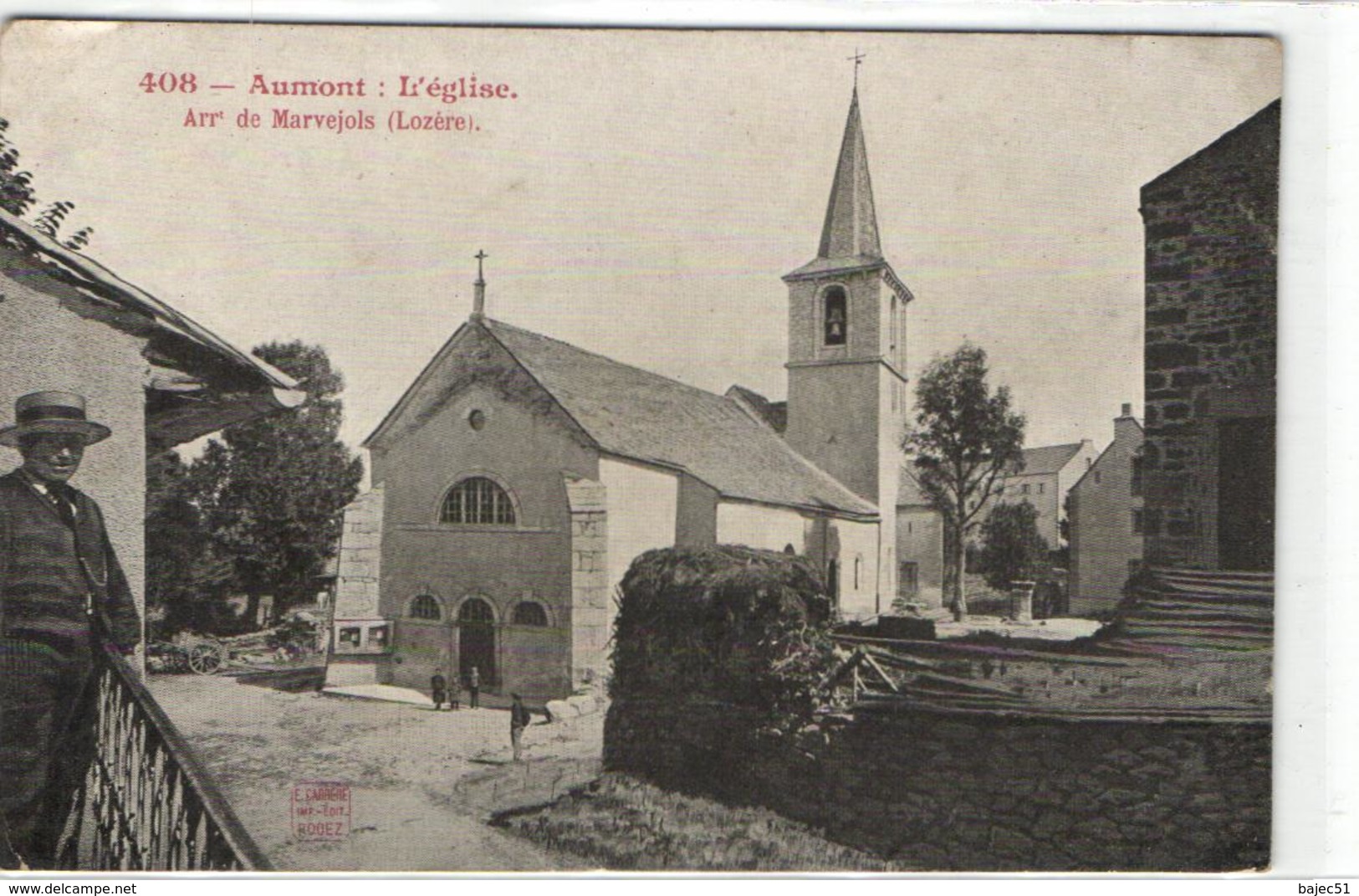 1 Cpa Aumont - Aumont Aubrac