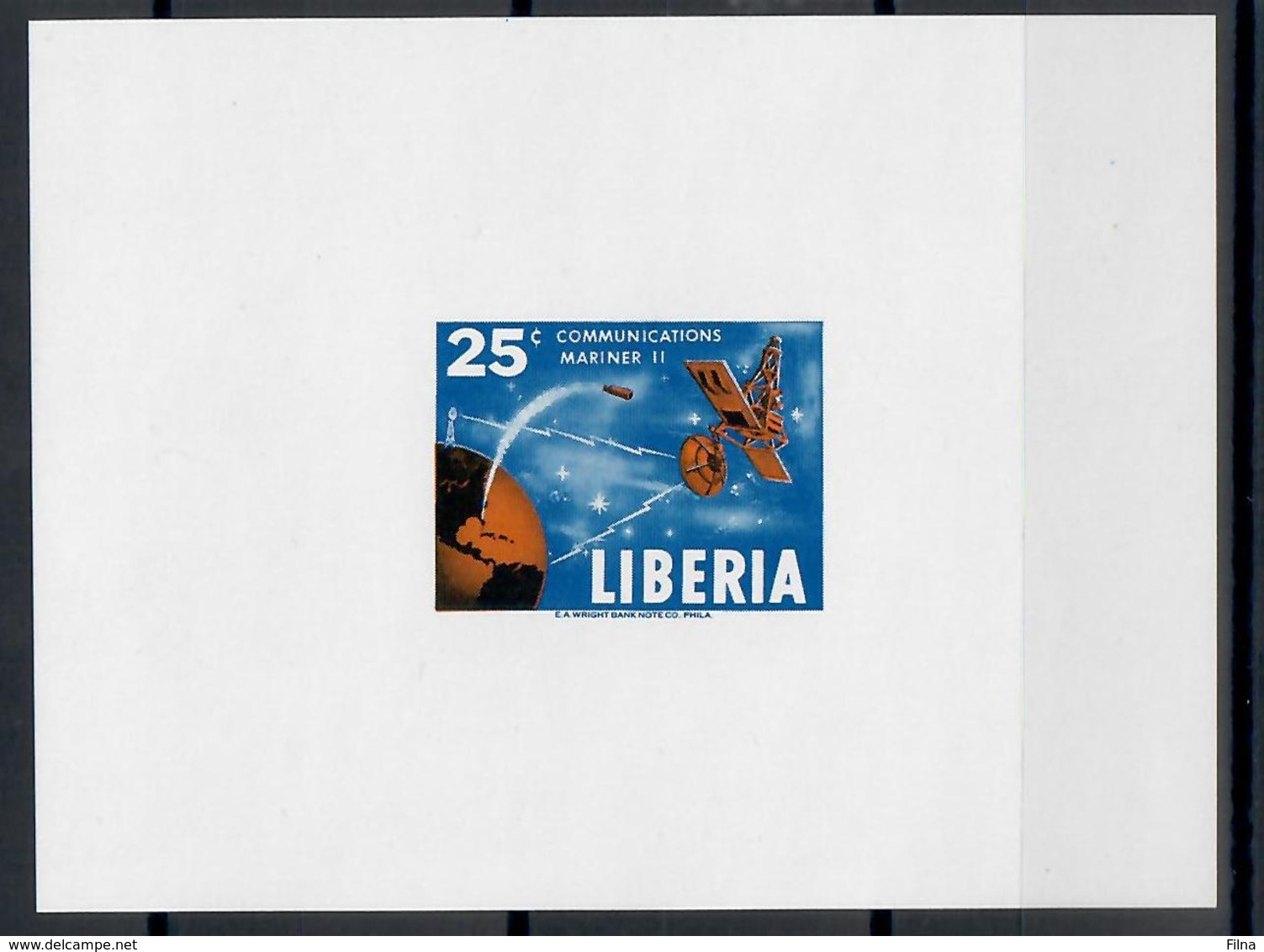 LIBERIA 1964 - ASTRONAUTICA - SERIE DI 3 FGL NON DENTELLATI - MNH** - Liberia