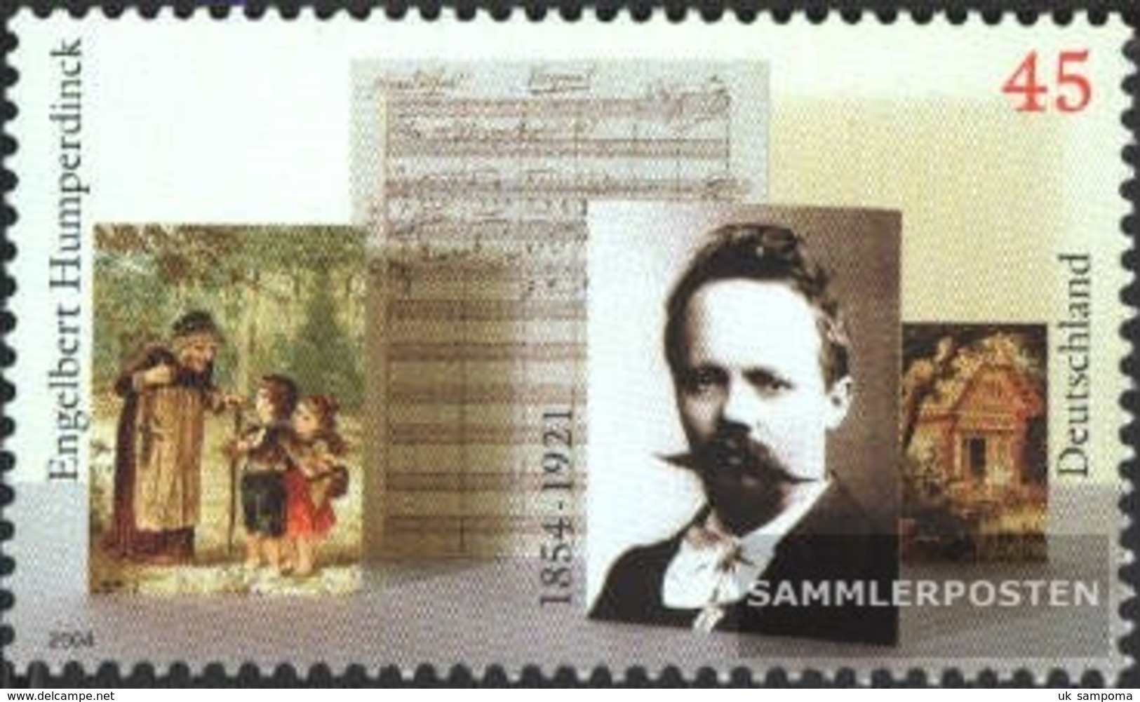 FRD (FR.Germany) 2420 (complete Issue) Unmounted Mint / Never Hinged 2004 Humperdinck Hänsel And Gretel - Unused Stamps