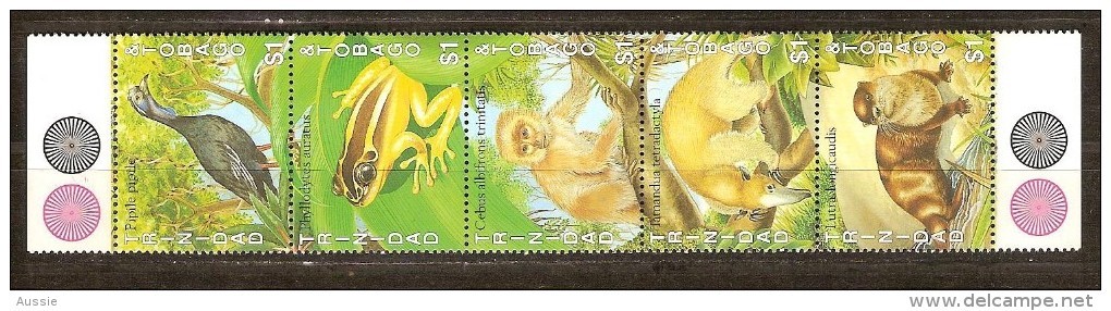 Trinidad & Tobago Trinite 1989 Yvertn° 622-26 *** MNH Cote 22,50 Euro Faune Divers - Trinité & Tobago (1962-...)