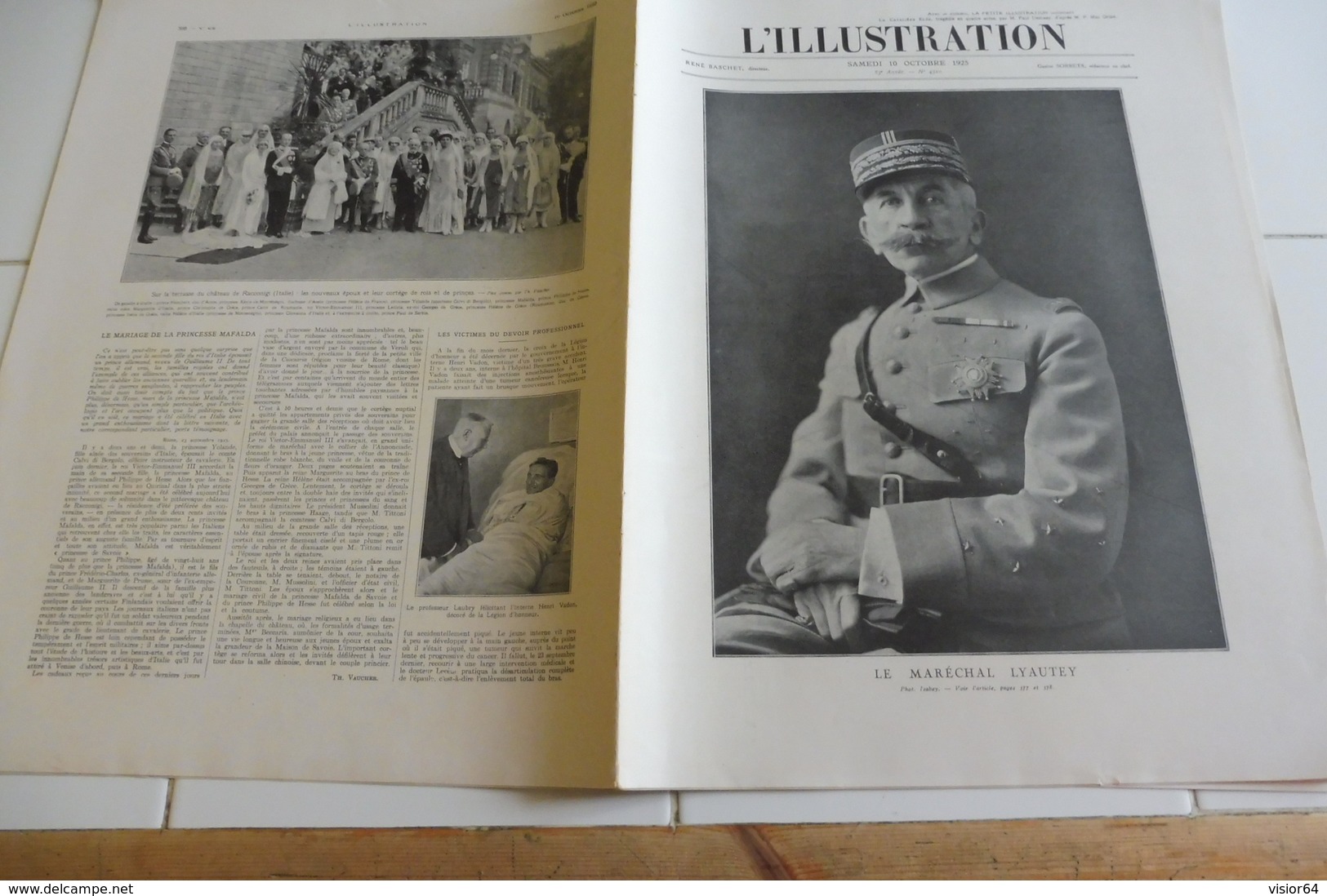 L'ILLUSTRATION 10 OCTOBRE 1925-MAROC VISIONS DE GUERRE-LEON BOURGEOIS-DELIVRANCE DE SOUEIDA-PORT DE CASSIS EN PROVENCE-A - L'Illustration