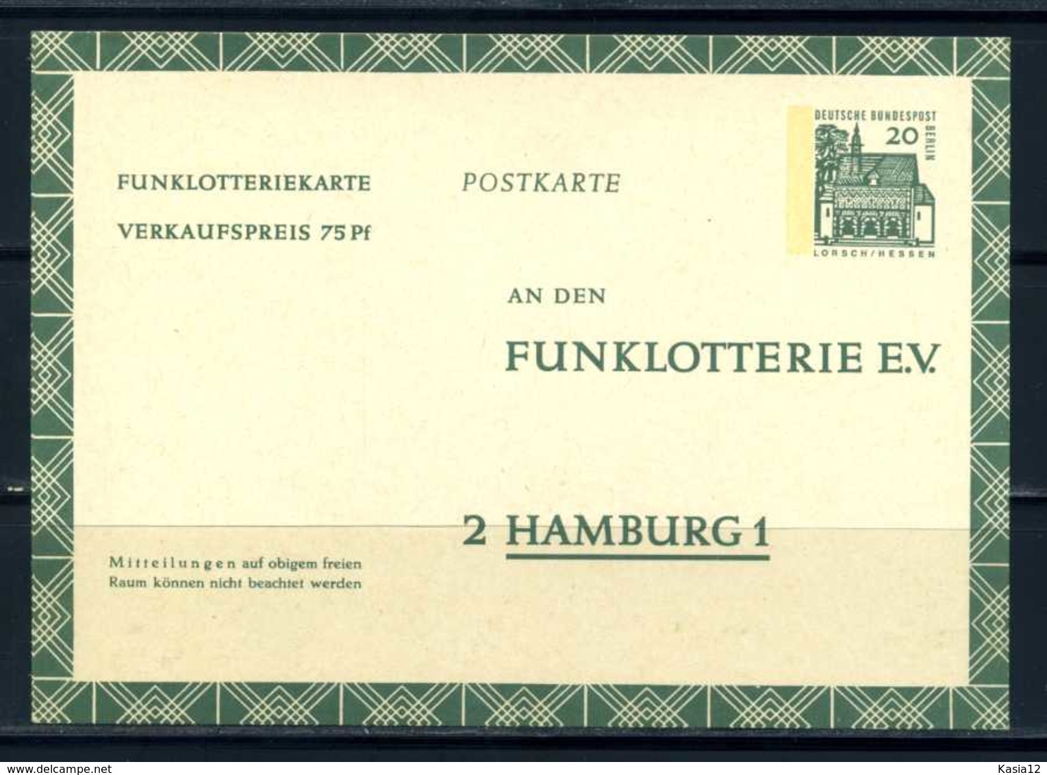 G169)Berlin GA FP 8 Ungebraucht - Postkarten - Ungebraucht