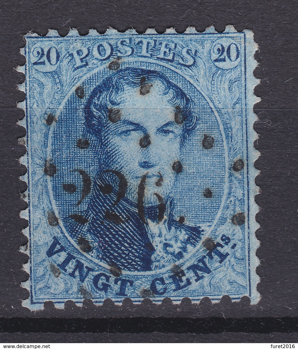 N° 15 A : 226 LOUVAIN - 1863-1864 Médaillons (13/16)