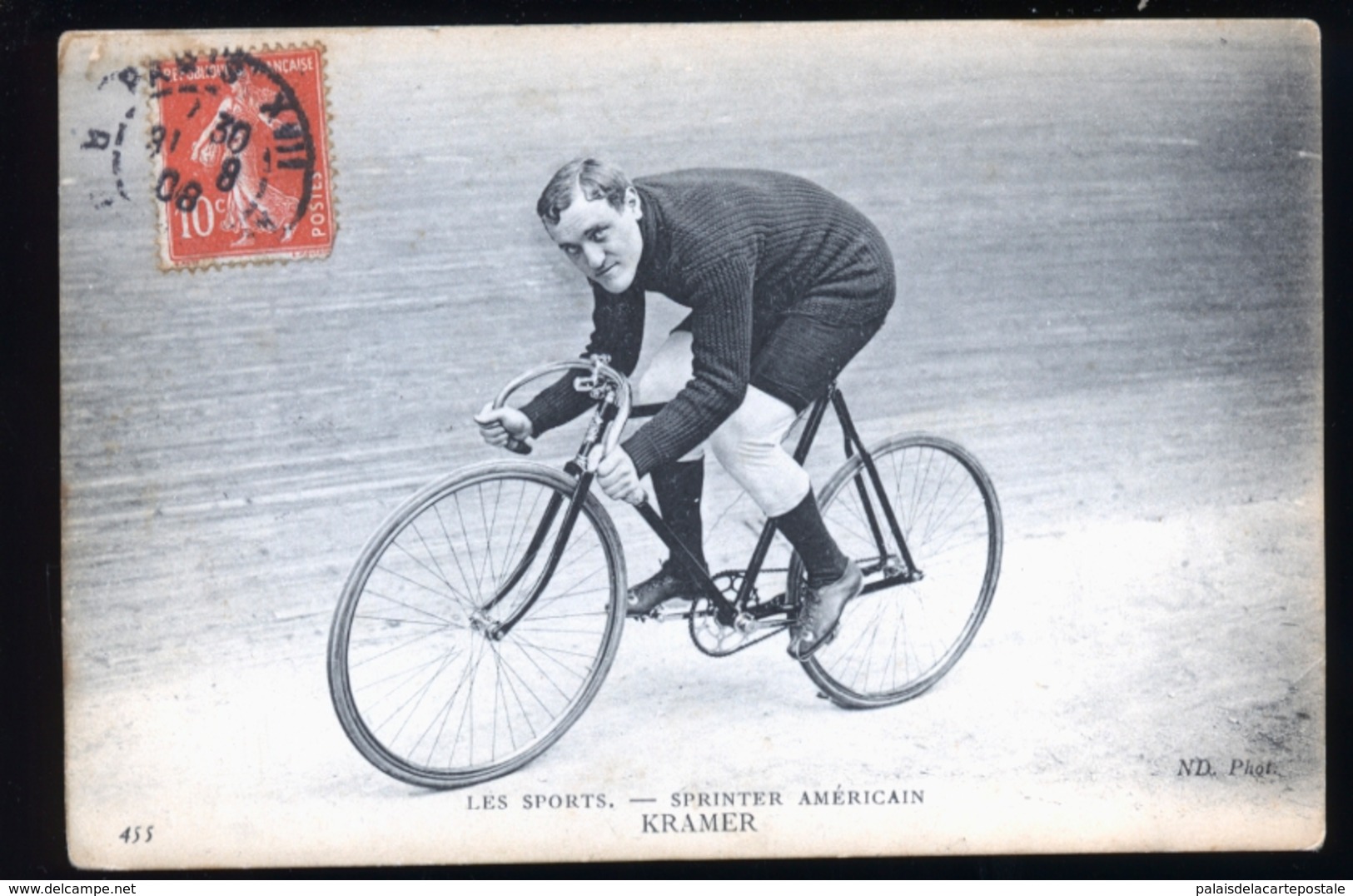 COUREUR CYCLISTE AMERICAIN KRAMER - Cyclisme