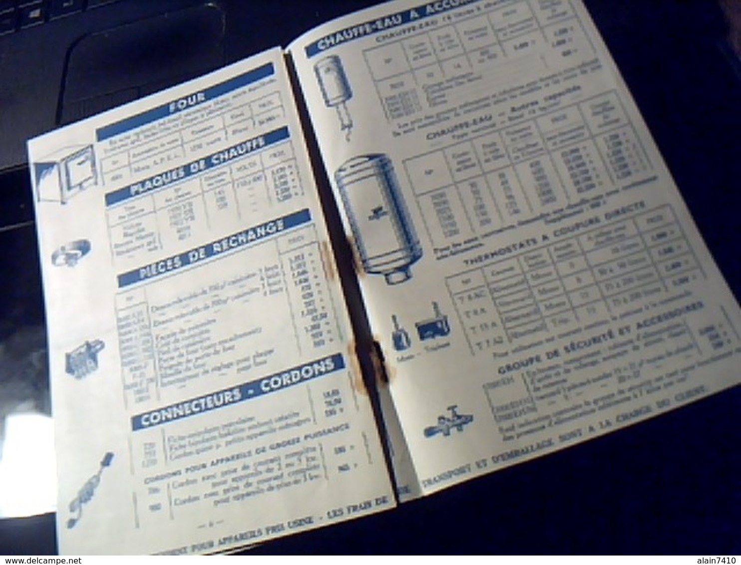 Vieux Papier Publicité Catalogue De 1948 GAMME D USTENTILES ET APPAREILS THERMOR A Orleans - Publicités