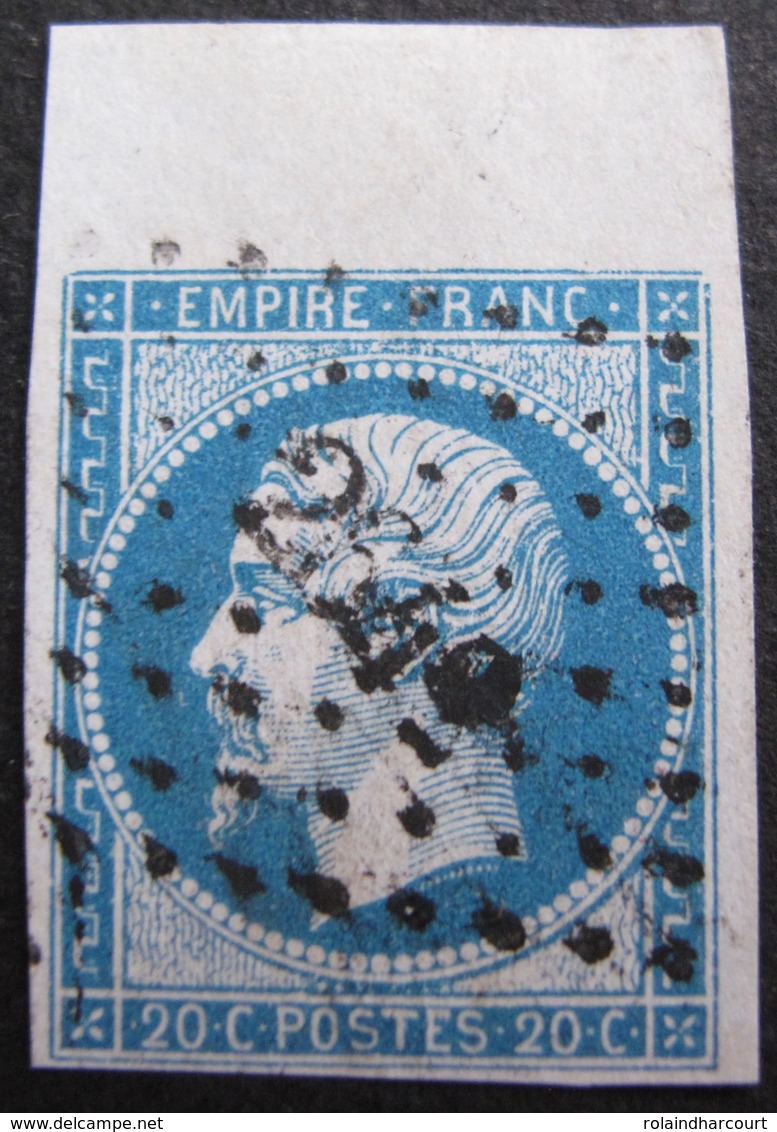 R1606/133 - NAPOLEON III N°14A Avec GRAND BdF - LPC - 1853-1860 Napoléon III.