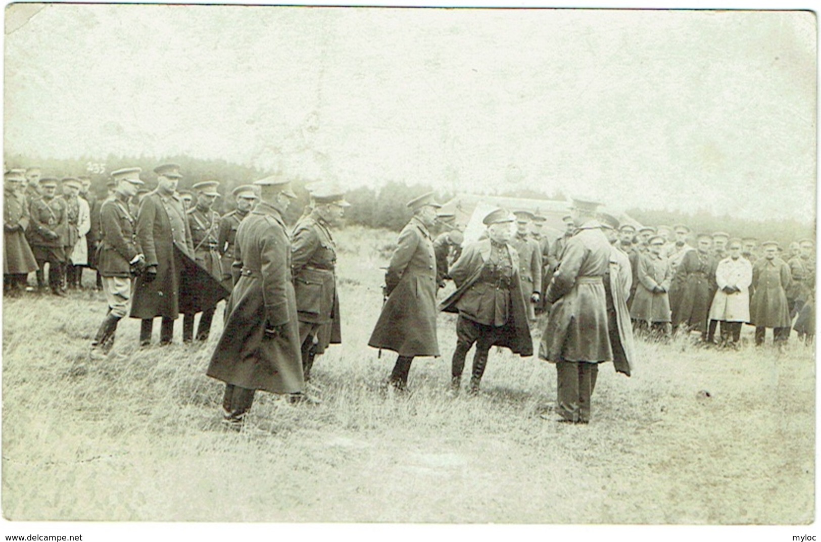 Carte Photo. Militaria. Officiers. A Situer. - Krieg, Militär