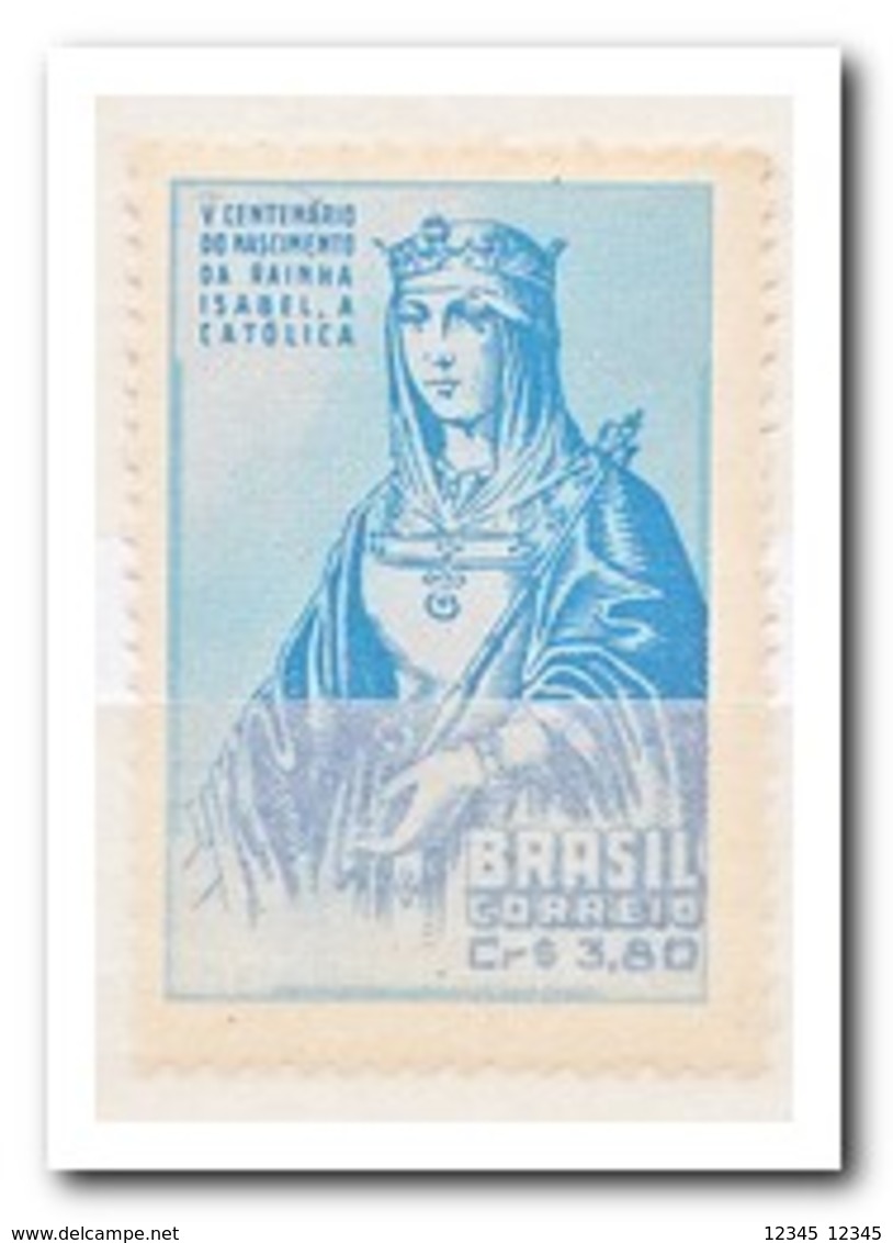 Brazilië 1952, Postfris MNH, 500th Birthday Of Queen Isabella, The Catholic - Ongebruikt