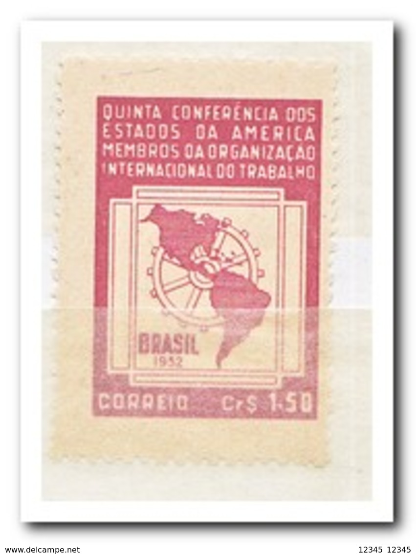 Brazilië 1952, Postfris MNH, Regional Conference Of The International Labor Organization - Ongebruikt