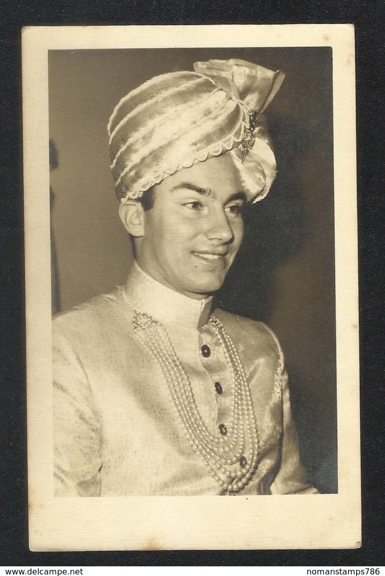 Prince Of Aga Khan Old Black & White Picture Photography Photo Press Trucial States Dubai Gulf - Dubai