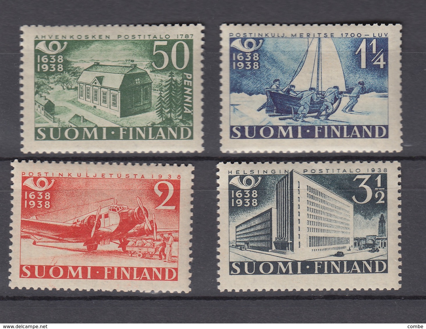 SUOMI FILAND STAMPS** N° 205/208 /  7818 - Autres & Non Classés