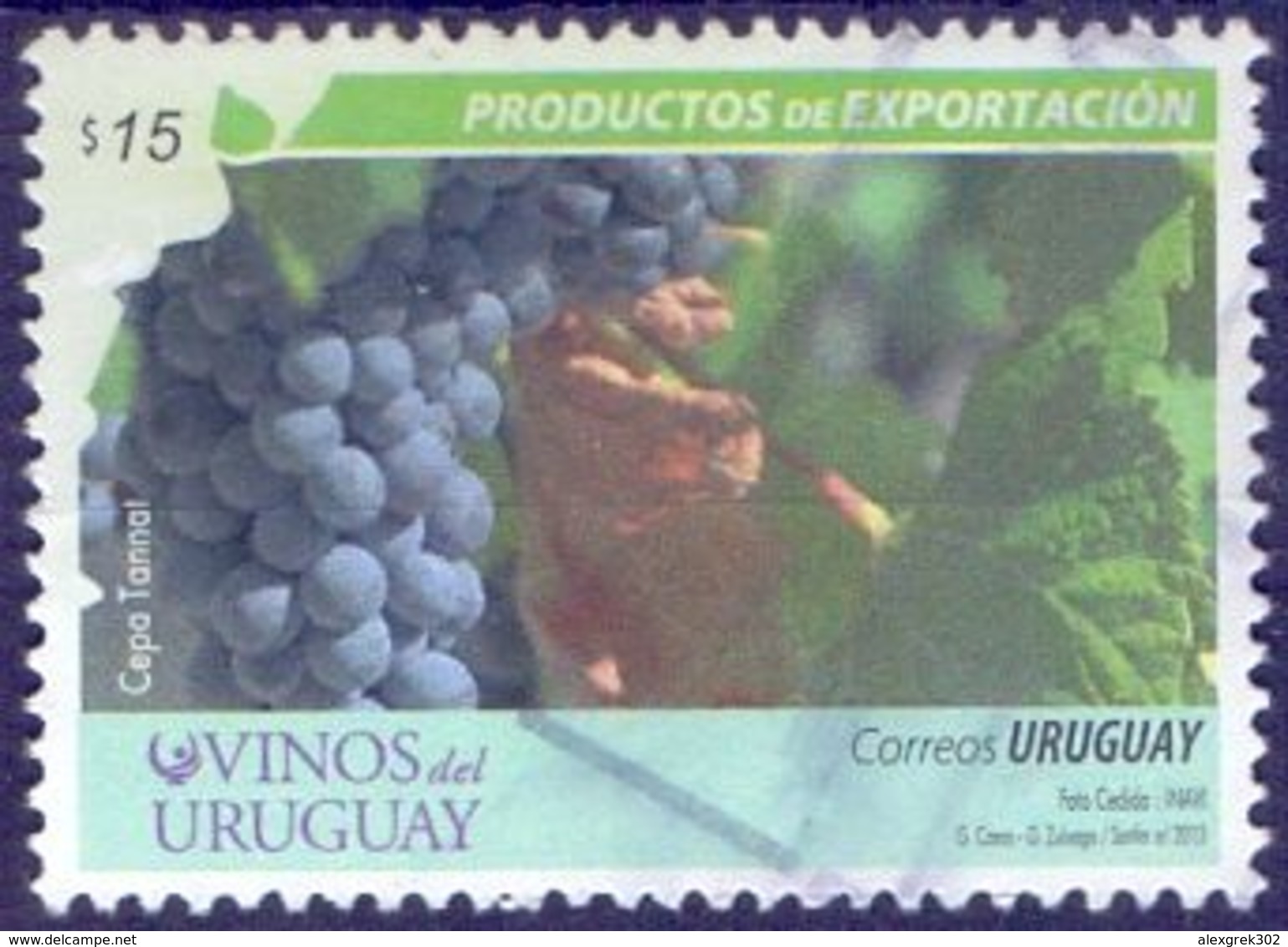 Used Uruguay 2013, Export Products - Wine 1V. - Uruguay