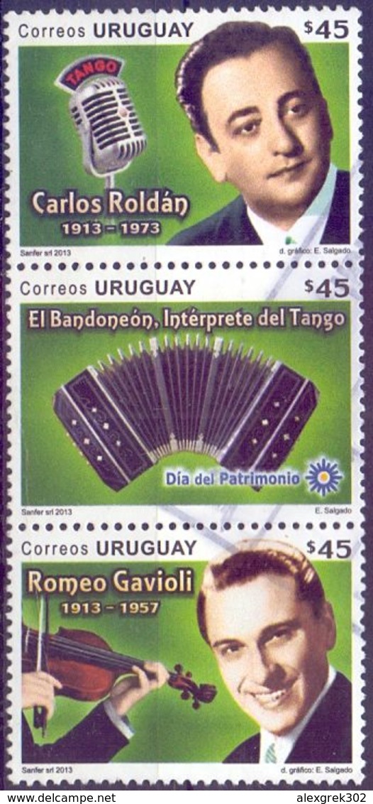 Used Uruguay 2013, Musicians, Tango 3V [::]. - Uruguay
