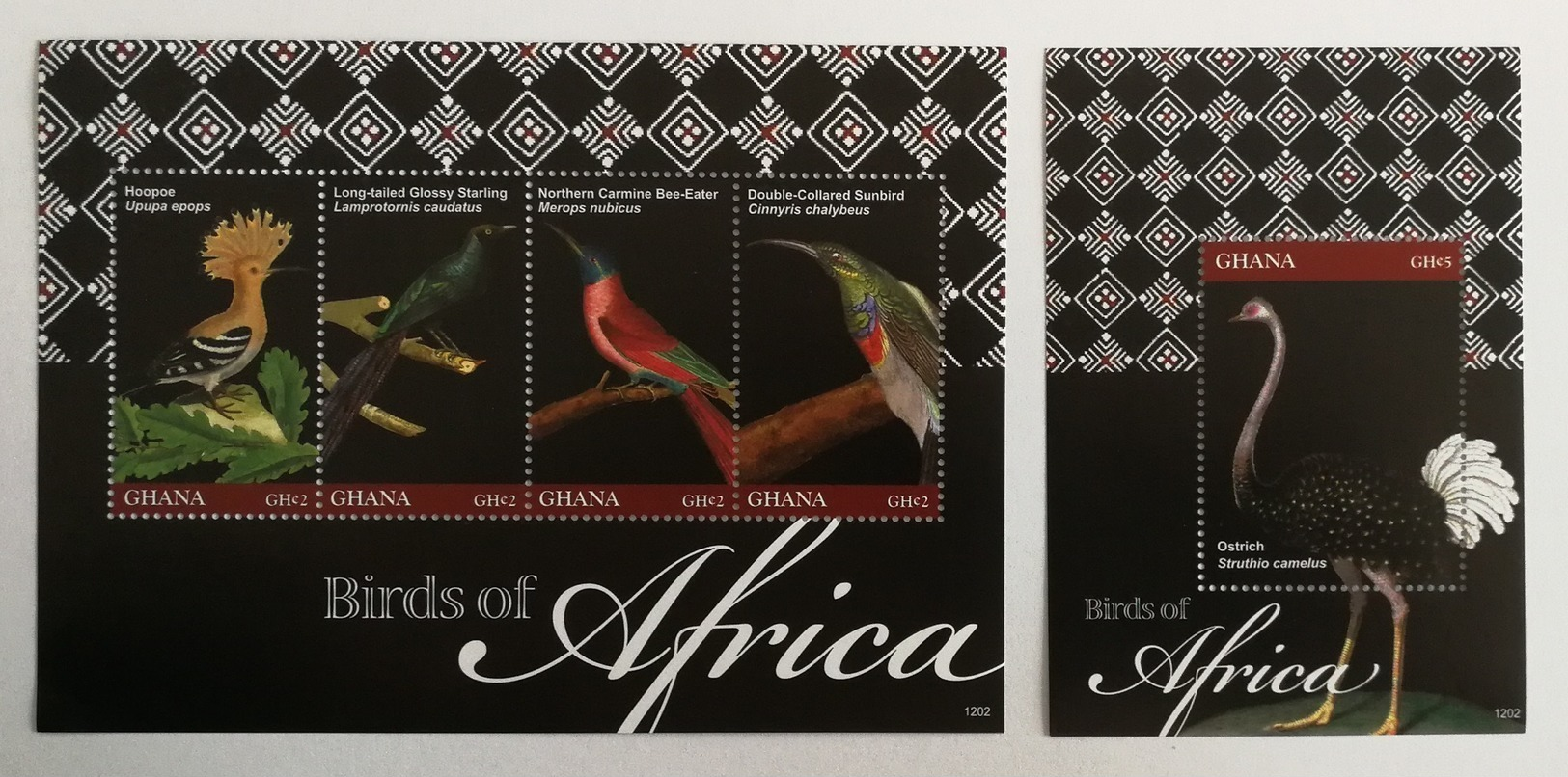 Ghana 2012** Klb.4115-18 + Bl.497. Birds [11;98/12;194] - Altri & Non Classificati