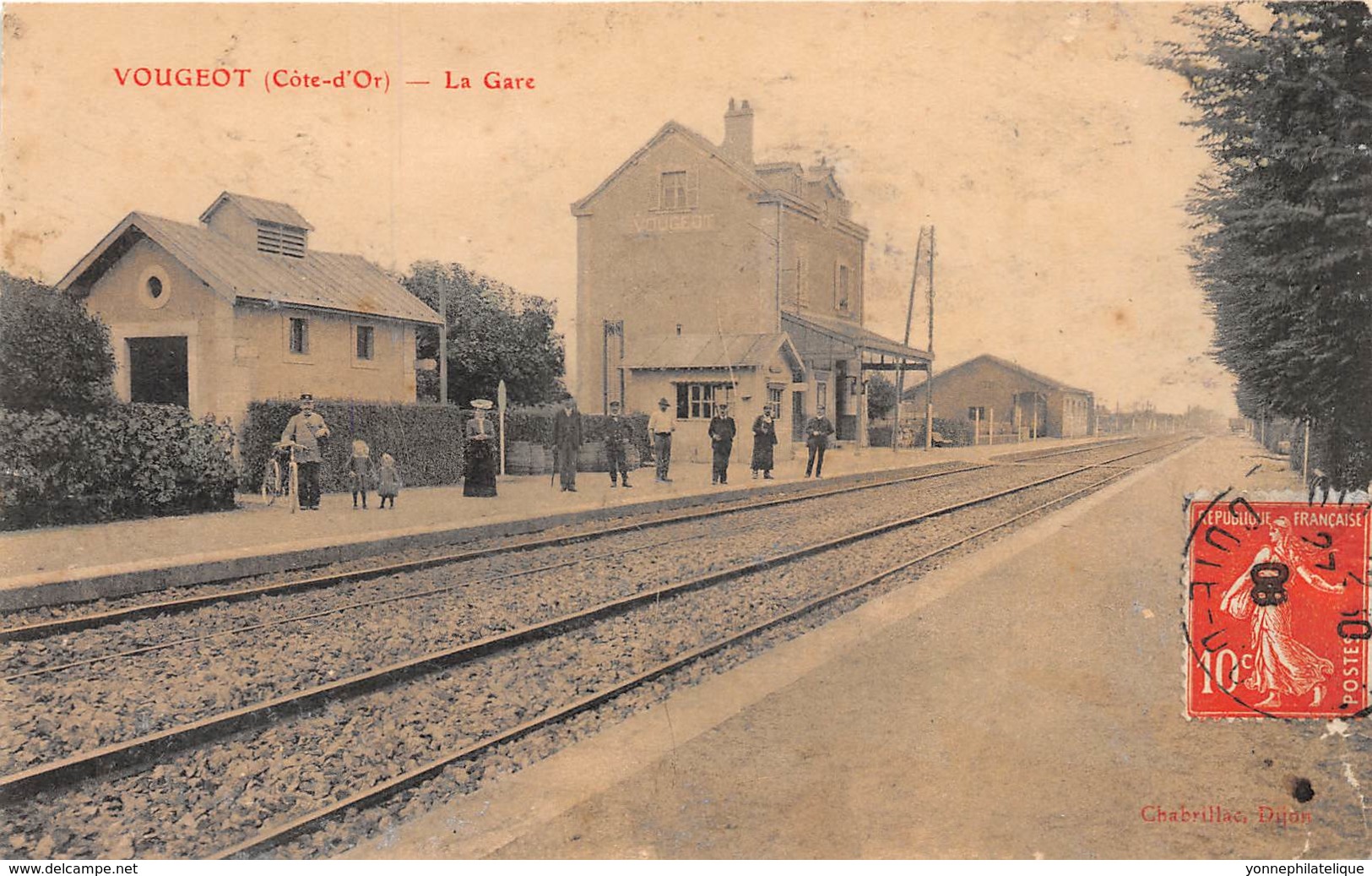 21 - Côte D' Or / 10015 - Vougeot - La Gare - Autres & Non Classés