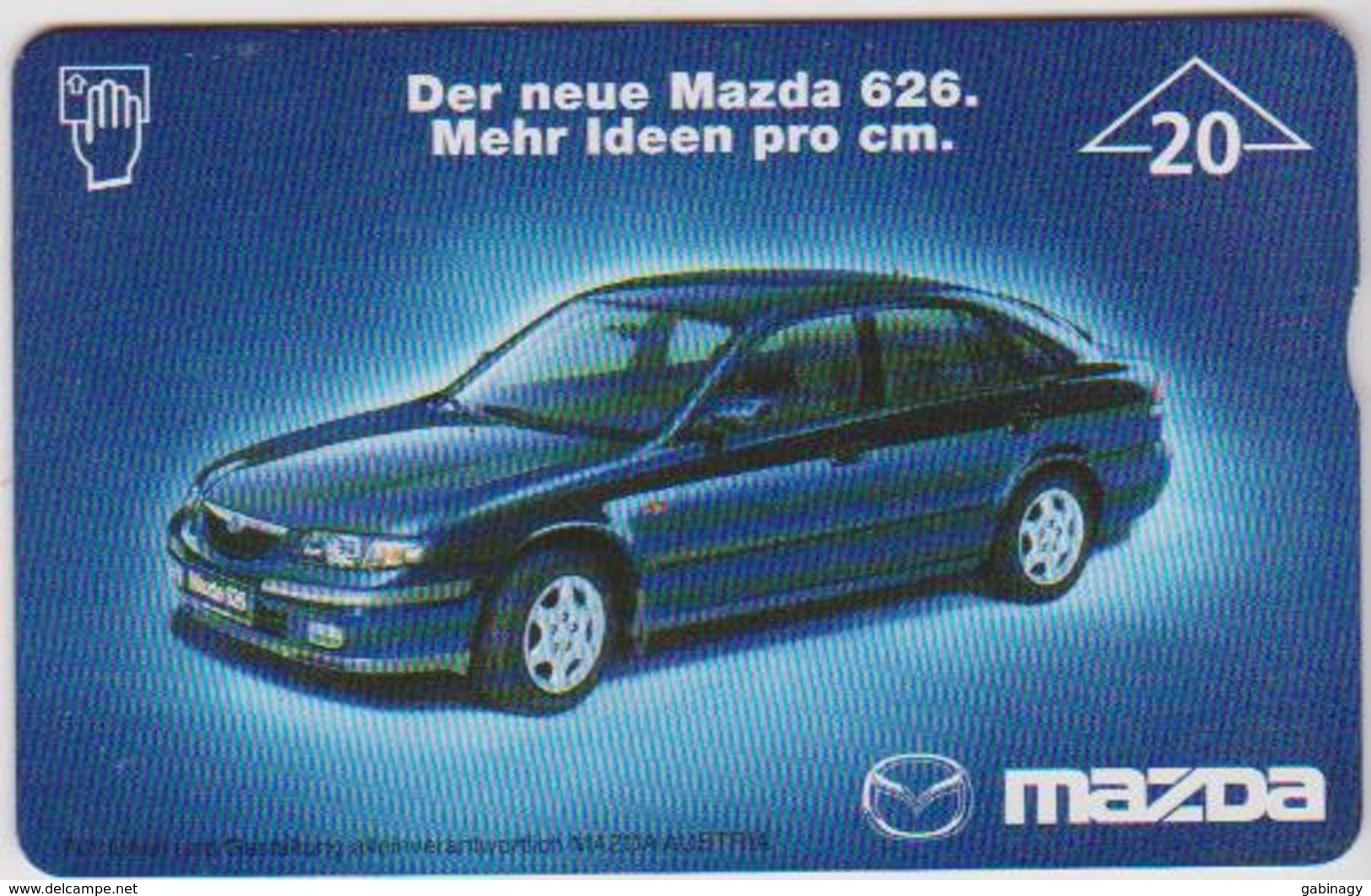 AUSTRIA - F232 - MAZDA 626 - 3.720ex. - Oesterreich
