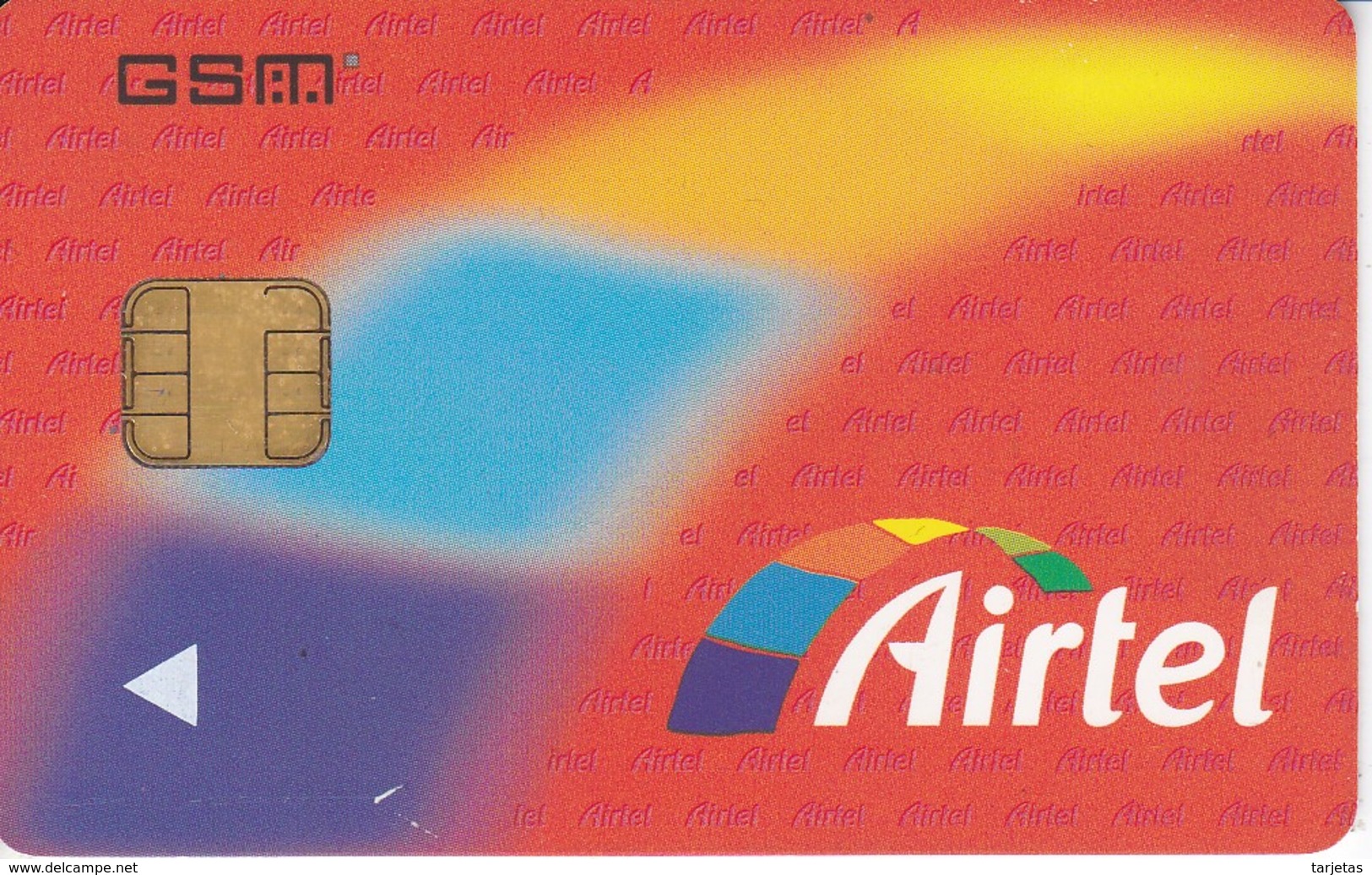 A-016 TARJETA GSM DE ESPAÑA DE AIRTEL CON SU CHIP ORIGINAL - Airtel