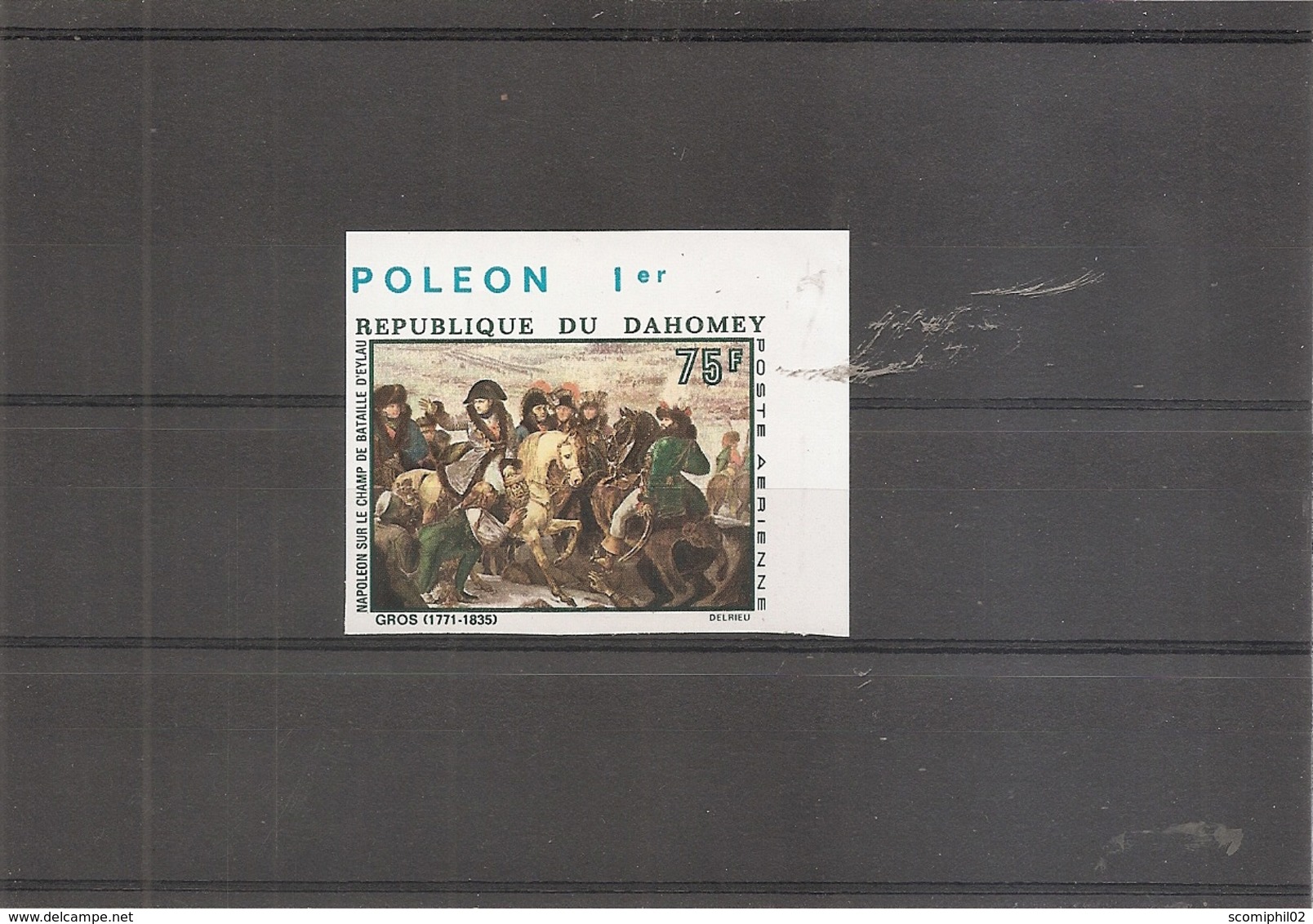 Napoléon - Eylau ( PA 103 Non Dentelé XXX -MNH- Du Dahomey) - Napoleon