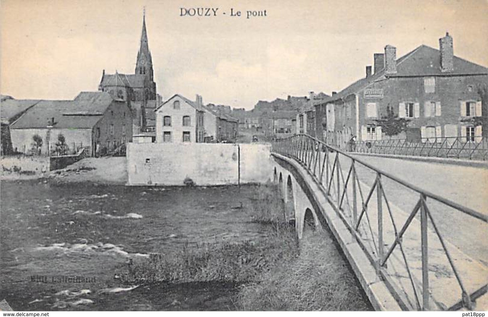 08 - DOUZY : Le Pont - CPA - Ardennes - Other & Unclassified