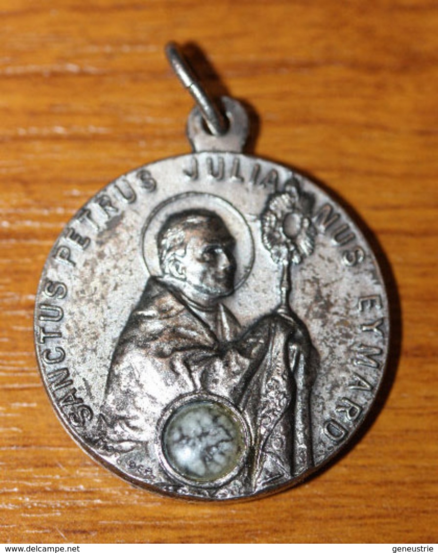 Pendentif Médaille Religieuse Reliquaire Relique "Saint Julien Eymard" La Mure - Religious Reliquary Medal - Relic - Religion & Esotérisme