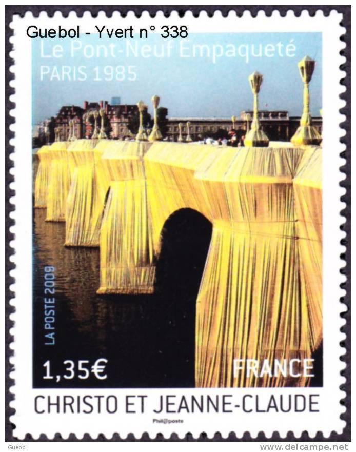 France Autoadhésif ** N°  338 Au Modèle 4369 - CHRISTO Et JEANNE CLAUDE - LE PONT NEUF à PARIS - Unused Stamps