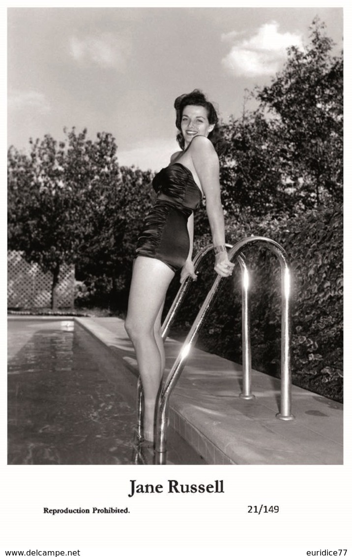 JANE RUSSELL - Film Star Pin Up PHOTO POSTCARD- Publisher Swiftsure 2000 (21/149) - Otros & Sin Clasificación