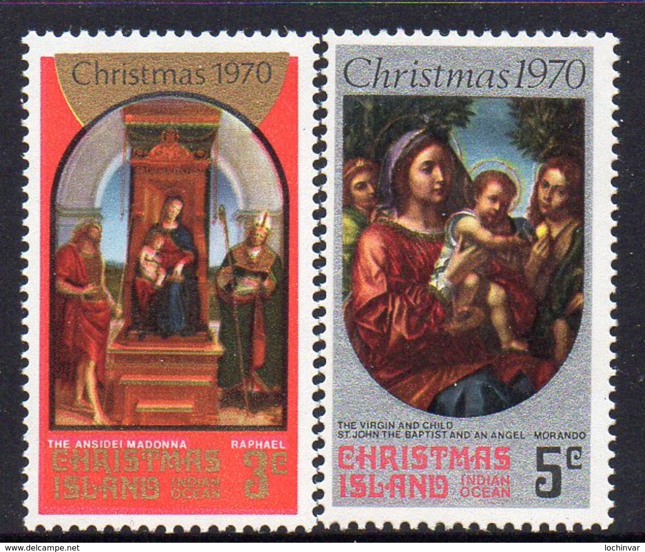 CHRISTMAS Is, 1970 XMAS 2 MNH - Christmas Island