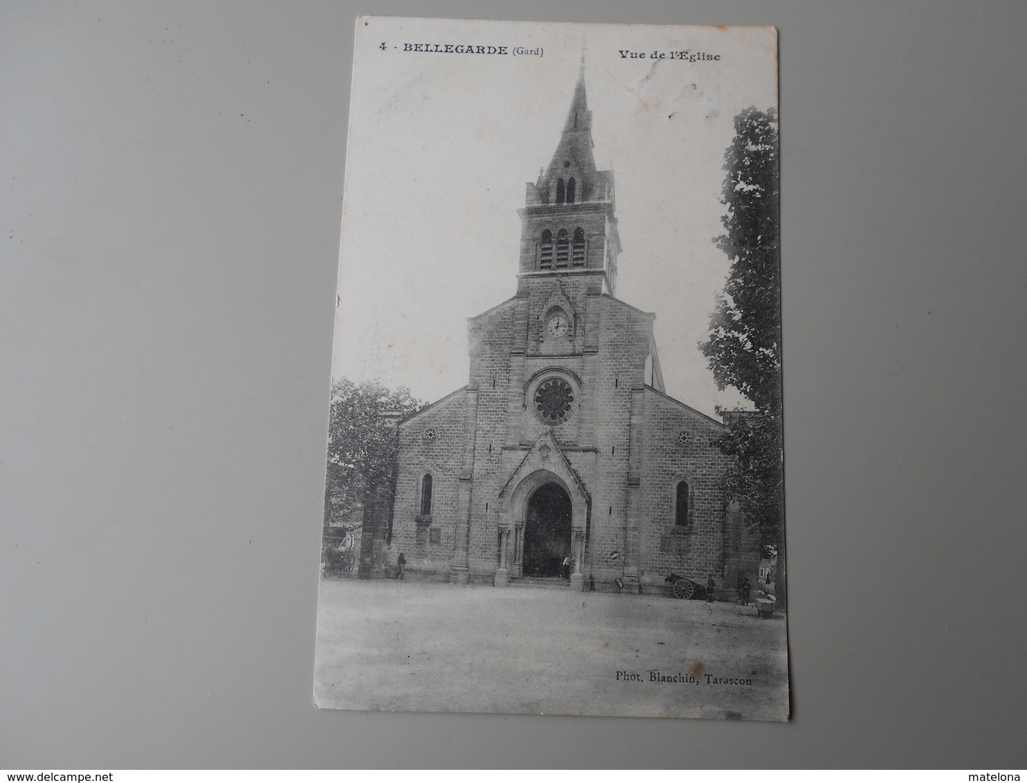 GARD BELLEGARDE VUE DE L'EGLISE - Bellegarde